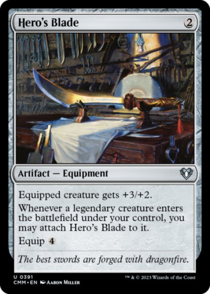 Photo1: Hero's Blade 【ENG】 [CMM-Artifact-U] (1)