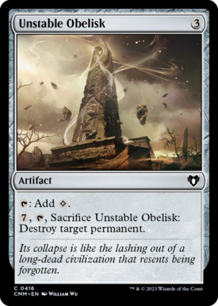 Photo1: Unstable Obelisk 【ENG】 [CMM-Artifact-C] (1)