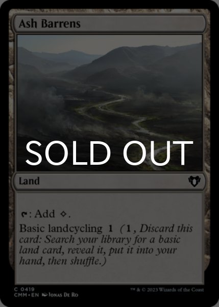 Photo1: Ash Barrens 【ENG】 [CMM-Land-C] (1)