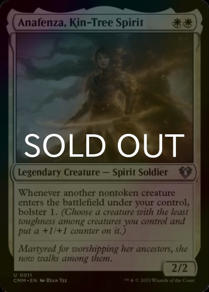 Photo1: [FOIL] Anafenza, Kin-Tree Spirit 【ENG】 [CMM-White-U] (1)