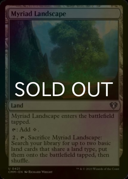 Photo1: [FOIL] Myriad Landscape 【ENG】 [CMM-Land-U] (1)