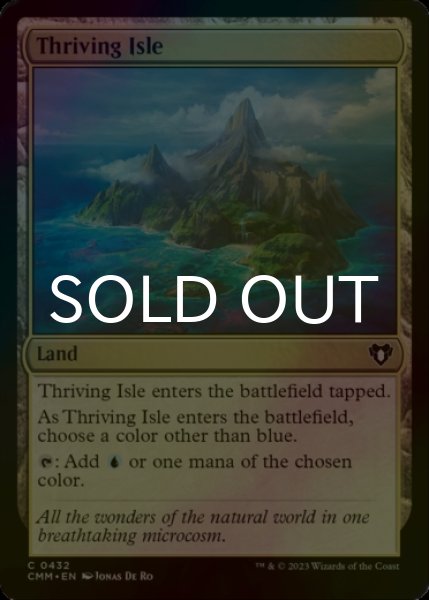 Photo1: [FOIL] Thriving Isle 【ENG】 [CMM-Land-C] (1)