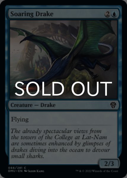 Photo1: Soaring Drake 【ENG】 [DMU-Blue-C] (1)