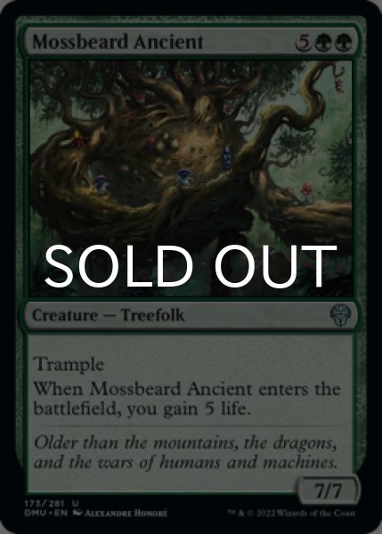 Photo1: Mossbeard Ancient 【ENG】 [DMU-Green-U] (1)