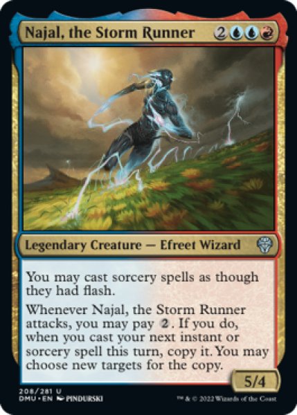 Photo1: Najal, the Storm Runner 【ENG】 [DMU-Multi-U] (1)