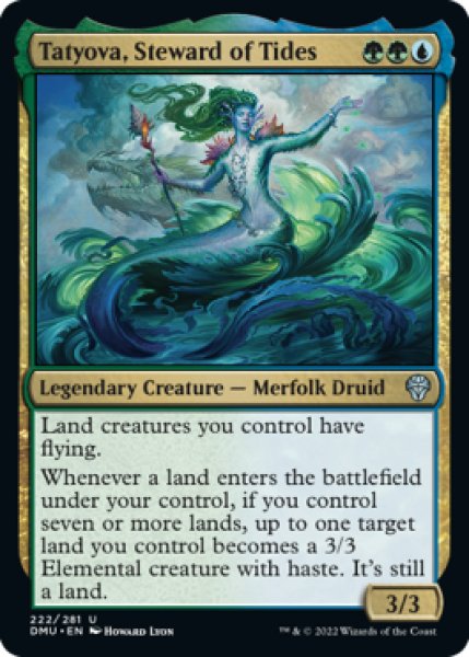 Photo1: Tatyova, Steward of Tides 【ENG】 [DMU-Multi-U] (1)