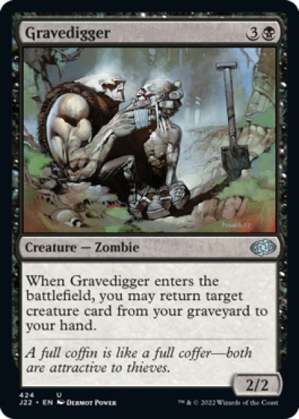 Photo1: Gravedigger 【ENG】 [J22-Black-U] (1)