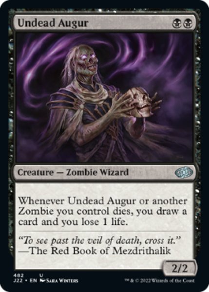 Photo1: Undead Augur 【ENG】 [J22-Black-U] (1)