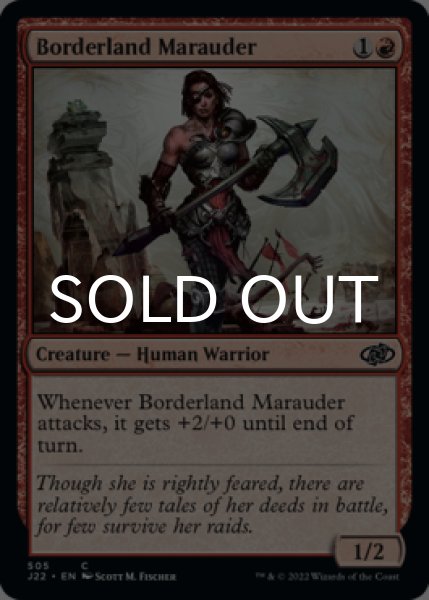 Photo1: Borderland Marauder 【ENG】 [J22-Red-C] (1)