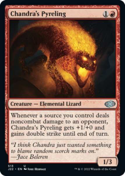 Photo1: Chandra's Pyreling 【ENG】 [J22-Red-U] (1)