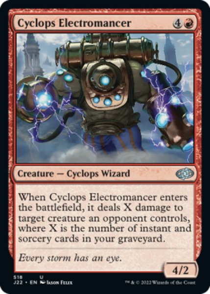 Photo1: Cyclops Electromancer 【ENG】 [J22-Red-U] (1)