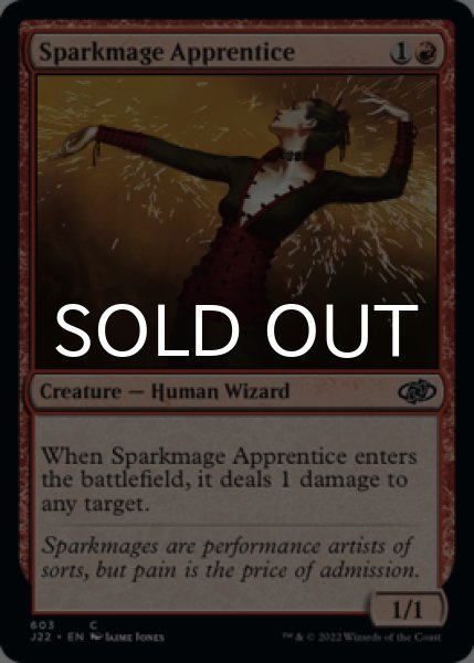 Photo1: Sparkmage Apprentice 【ENG】 [J22-Red-C] (1)