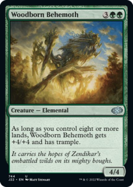Photo1: Woodborn Behemoth 【ENG】 [J22-Green-U] (1)