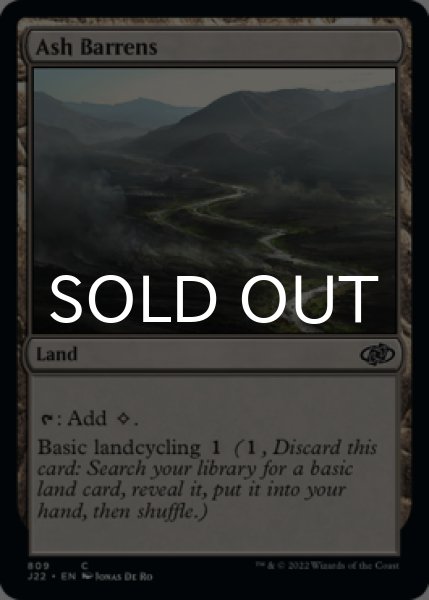 Photo1: Ash Barrens 【ENG】 [J22-Land-C] (1)