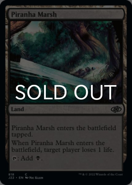 Photo1: Piranha Marsh 【ENG】 [J22-Land-C] (1)