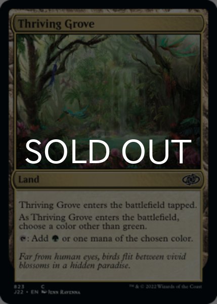 Photo1: Thriving Grove 【ENG】 [J22-Land-C] (1)