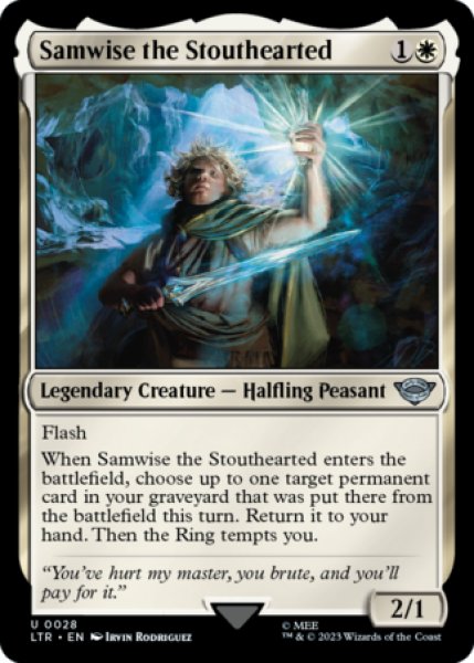 Photo1: Samwise the Stouthearted 【ENG】 [LTR-White-U] (1)