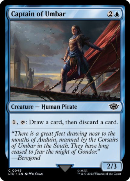 Photo1: Captain of Umbar 【ENG】 [LTR-Blue-C] (1)