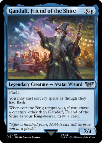 Photo1: Gandalf, Friend of the Shire 【ENG】 [LTR-Blue-U] (1)