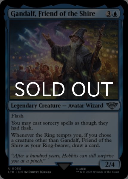 Photo1: Gandalf, Friend of the Shire 【ENG】 [LTR-Blue-U] (1)