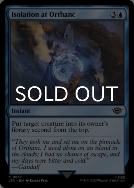 Photo1: Isolation at Orthanc 【ENG】 [LTR-Blue-C] (1)