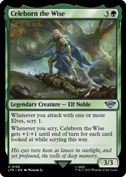 Photo1: Celeborn the Wise 【ENG】 [LTR-Green-U] (1)