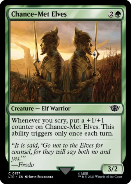 Photo1: Chance-Met Elves 【ENG】 [LTR-Green-C] (1)