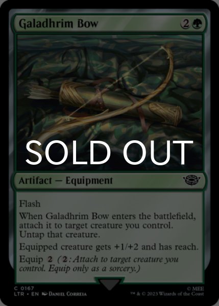 Photo1: Galadhrim Bow 【ENG】 [LTR-Green-C] (1)