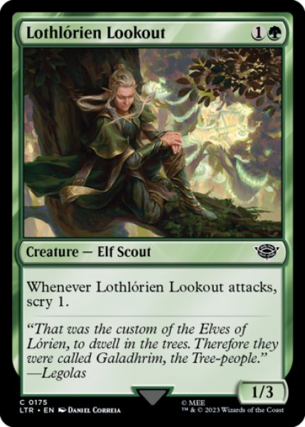 Photo1: Lothlorien Lookout 【ENG】 [LTR-Green-C] (1)