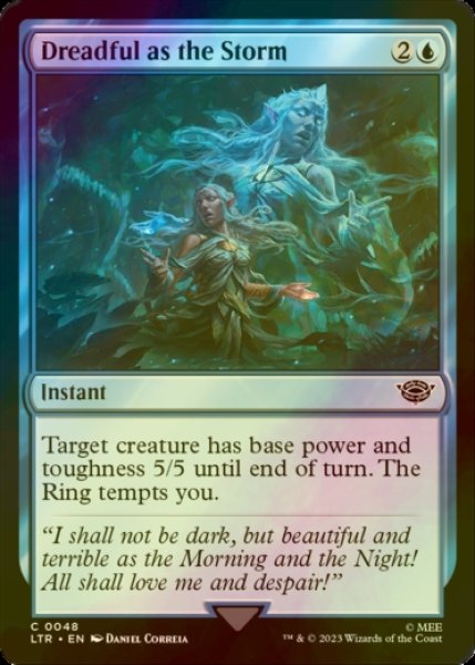 Photo1: [FOIL] Dreadful as the Storm 【ENG】 [LTR-Blue-C] (1)