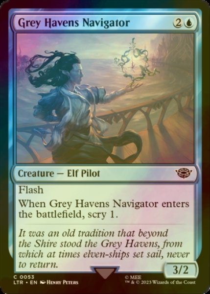 Photo1: [FOIL] Grey Havens Navigator 【ENG】 [LTR-Blue-C] (1)
