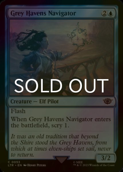 Photo1: [FOIL] Grey Havens Navigator 【ENG】 [LTR-Blue-C] (1)