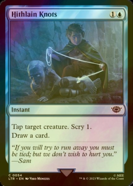 Photo1: [FOIL] Hithlain Knots 【ENG】 [LTR-Blue-C] (1)