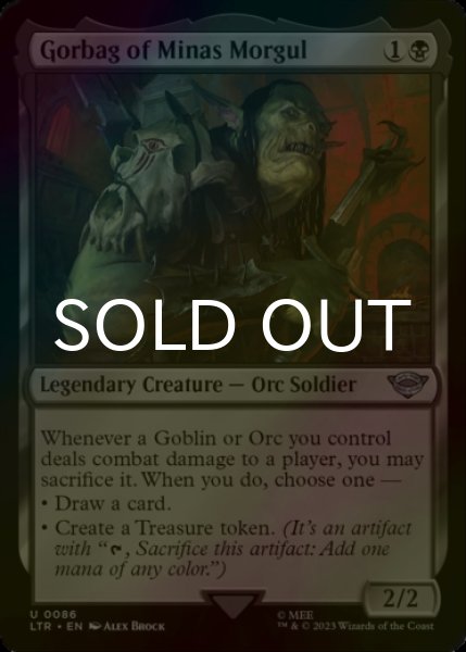 Photo1: [FOIL] Gorbag of Minas Morgul 【ENG】 [LTR-Black-U] (1)