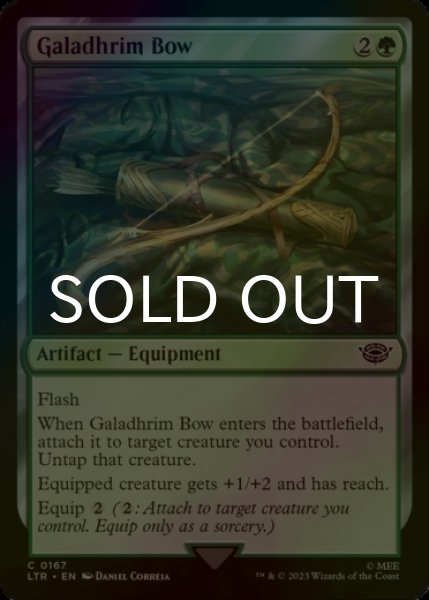 Photo1: [FOIL] Galadhrim Bow 【ENG】 [LTR-Green-C] (1)