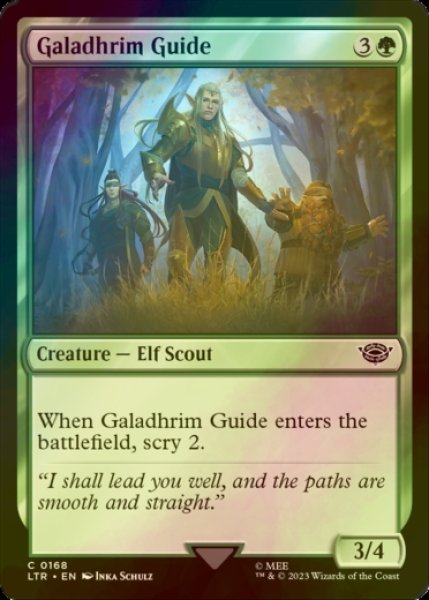 Photo1: [FOIL] Galadhrim Guide 【ENG】 [LTR-Green-C] (1)
