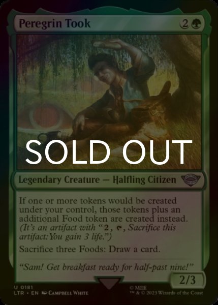 Photo1: [FOIL] Peregrin Took 【ENG】 [LTR-Green-U] (1)