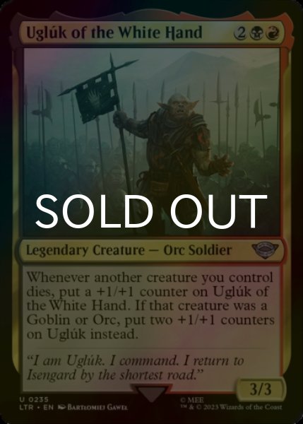 Photo1: [FOIL] Ugluk of the White Hand 【ENG】 [LTR-Multi-U] (1)