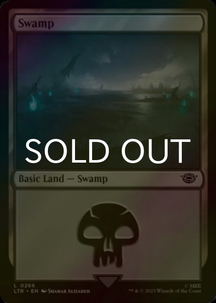 Photo1: [FOIL] Swamp No.266 【ENG】 [LTR-Land-C] (1)