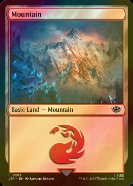 Photo1: [FOIL] Mountain No.268 【ENG】 [LTR-Land-C] (1)