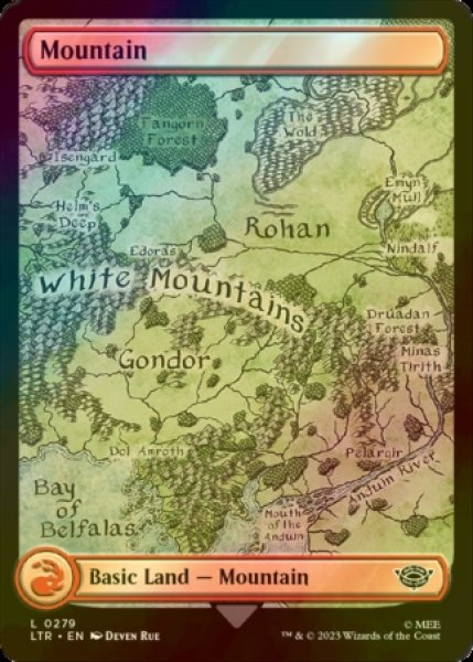 Photo1: [FOIL] Mountain No.279 (Borderless) 【ENG】 [LTR-Land-C] (1)