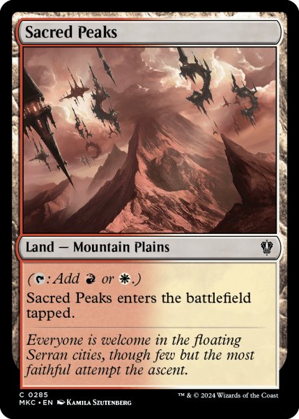 Photo1: Sacred Peaks 【ENG】 [MKC-Land-C] (1)