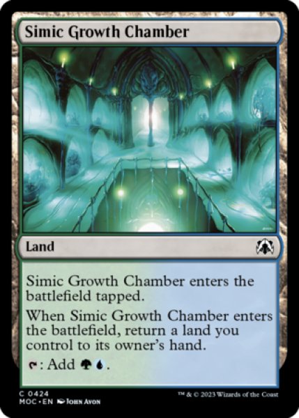 Photo1: Simic Growth Chamber 【ENG】 [MOC-Land-C] (1)