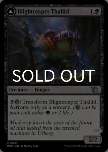 Photo1: Blightreaper Thallid 【ENG】 [MOM-Black-U] (1)