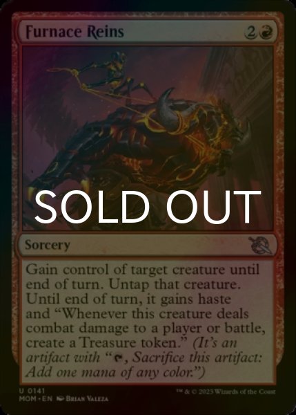 Photo1: [FOIL] Furnace Reins 【ENG】 [MOM-Red-U] (1)