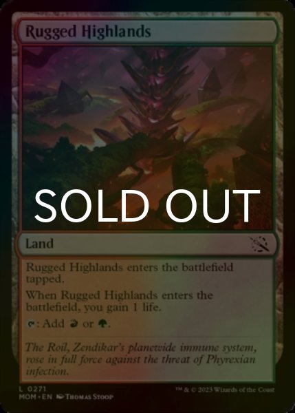 Photo1: [FOIL] Rugged Highlands 【ENG】 [MOM-Land-C] (1)