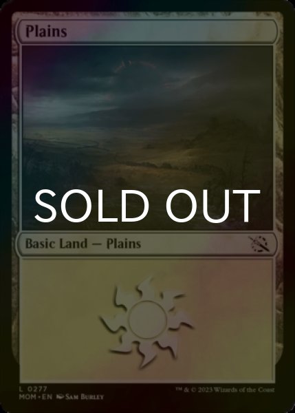 Photo1: [FOIL] Plains No.277 【ENG】 [MOM-Land-C] (1)