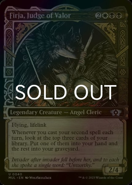 Photo1: [FOIL] Firja, Judge of Valor 【ENG】 [MUL-Multi-U] (1)