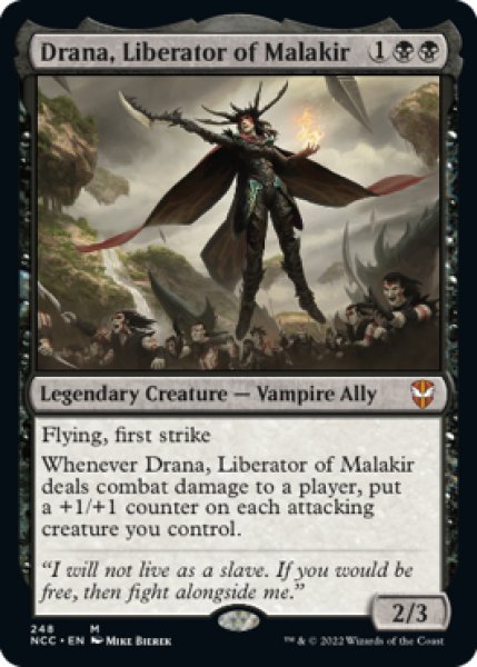 Photo1: Drana, Liberator of Malakir 【ENG】 [NCC-Black-MR] (1)