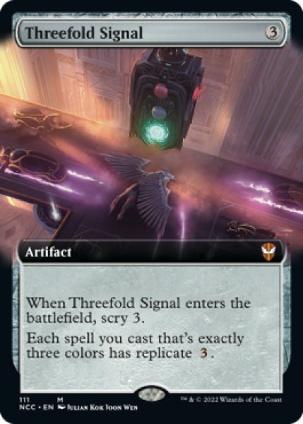Photo1: Threefold Signal (Extended Art) 【ENG】 [NCC-Artifact-MR] (1)